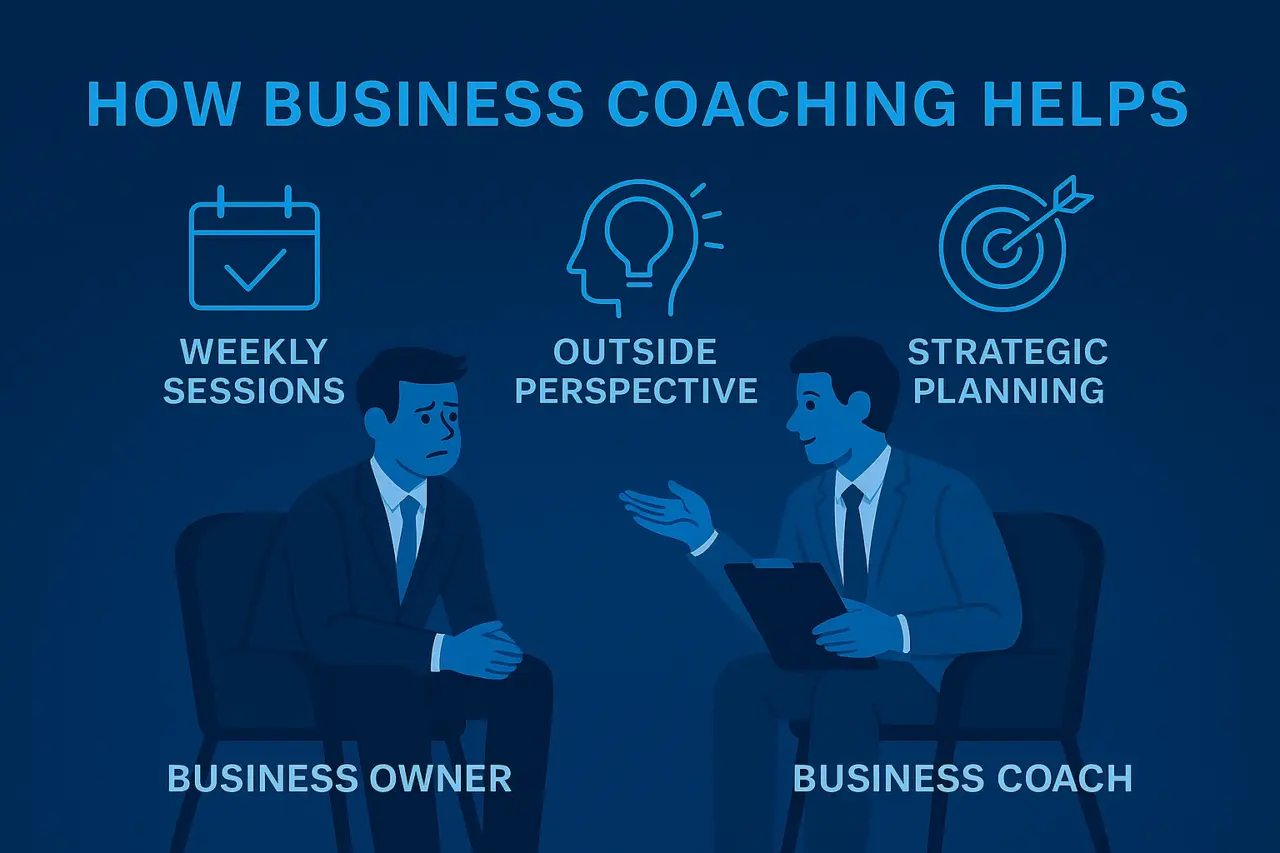How Business Coaching Helps You Manage Stress (And Build a Better Business)