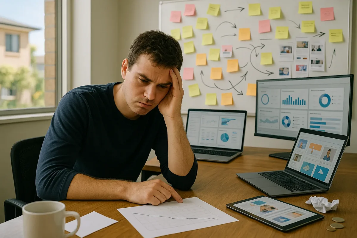 Ineffective Marketing Process is one of the mistakes Brisbane startups make